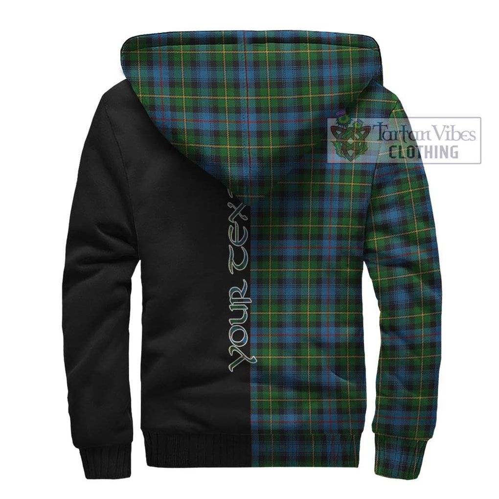 MacLeod of Skye Tartan Sherpa Hoodie with Family Crest and Half Of Me Style - Tartanvibesclothing Shop