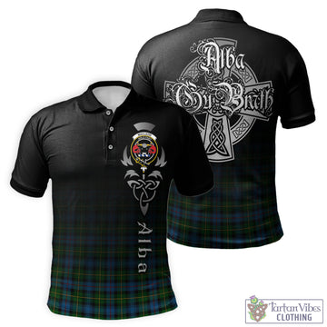 MacLeod of Skye Tartan Polo Shirt Featuring Alba Gu Brath Family Crest Celtic Inspired