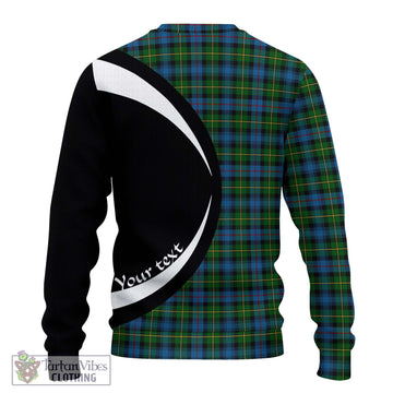 MacLeod of Skye Tartan Ugly Sweater with Family Crest Circle Style