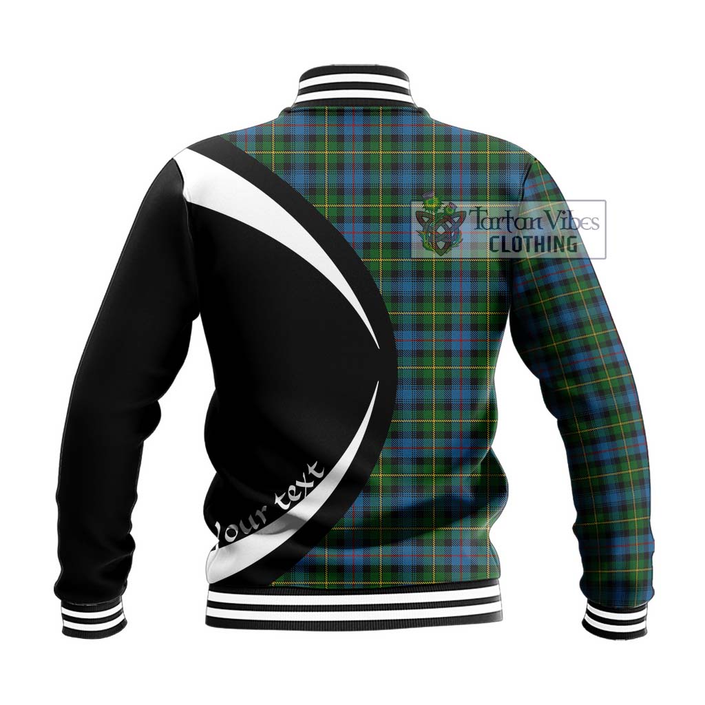 MacLeod of Skye Tartan Baseball Jacket with Family Crest Circle Style - Tartan Vibes Clothing