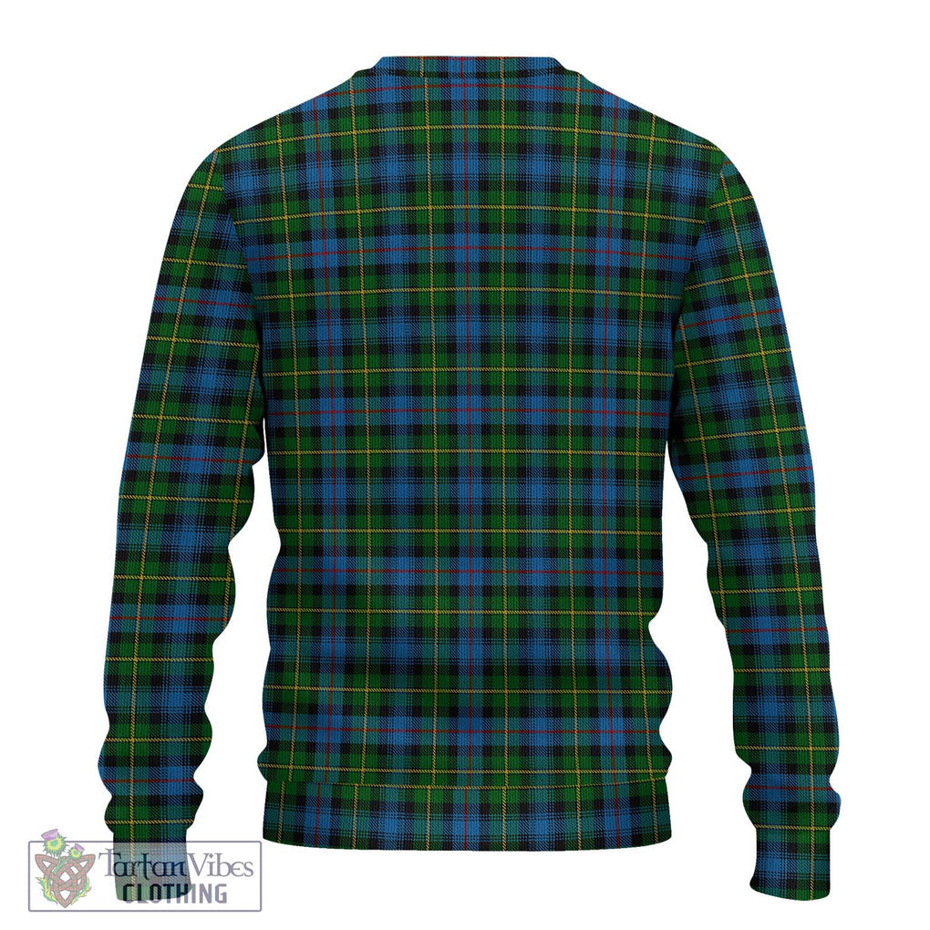 MacLeod of Skye Tartan Knitted Sweater with Family Crest DNA In Me Style - Tartanvibesclothing Shop