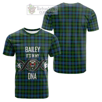 MacLeod of Skye Tartan Cotton T-shirt with Family Crest DNA In Me Style