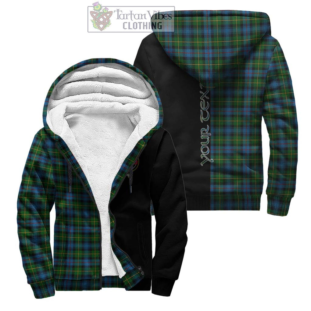 MacLeod of Skye Tartan Sherpa Hoodie with Family Crest and Half Of Me Style Unisex - Tartanvibesclothing Shop