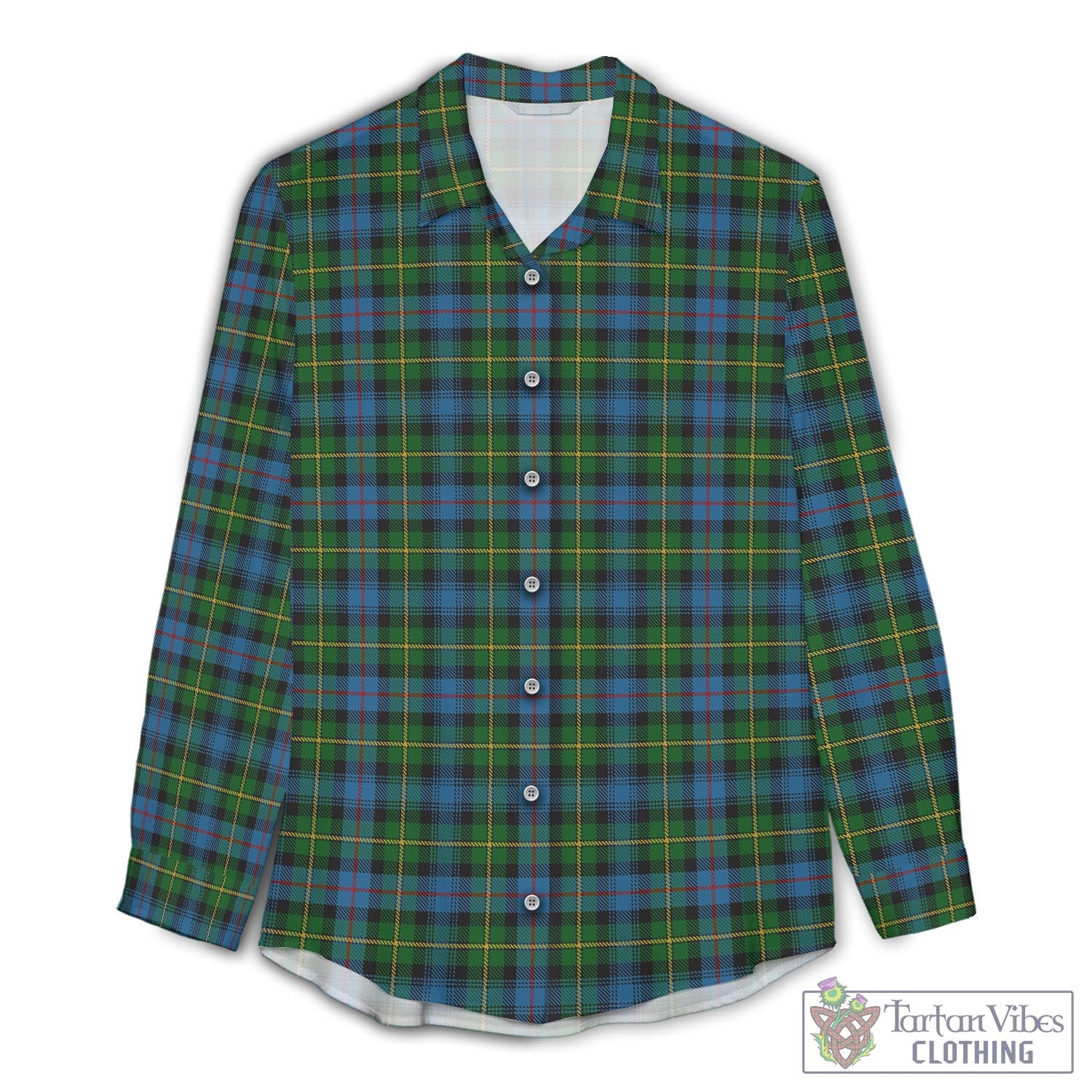 MacLeod of Skye Tartan Womens Casual Shirt