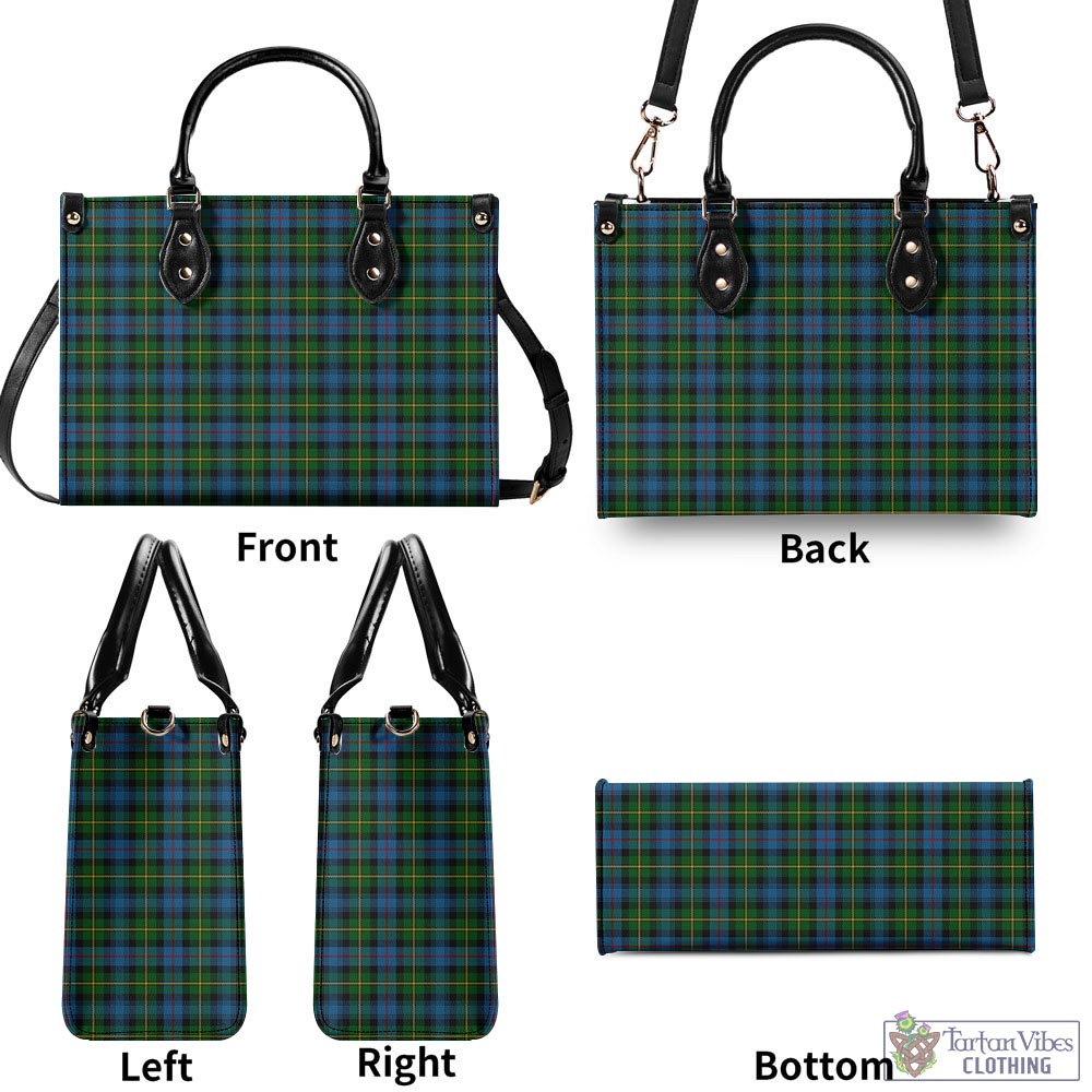 Tartan Vibes Clothing MacLeod of Skye Tartan Luxury Leather Handbags