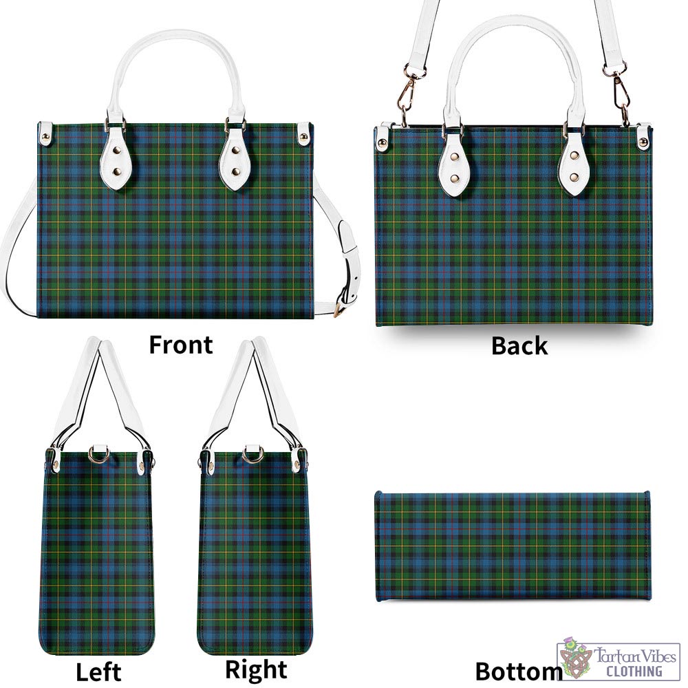 Tartan Vibes Clothing MacLeod of Skye Tartan Luxury Leather Handbags