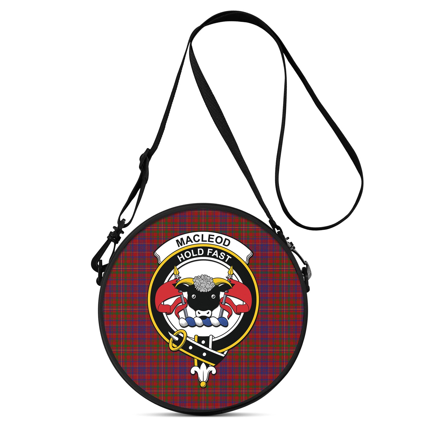 macleod-red-tartan-round-satchel-bags-with-family-crest