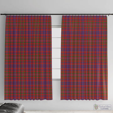 MacLeod Red Tartan Window Curtain