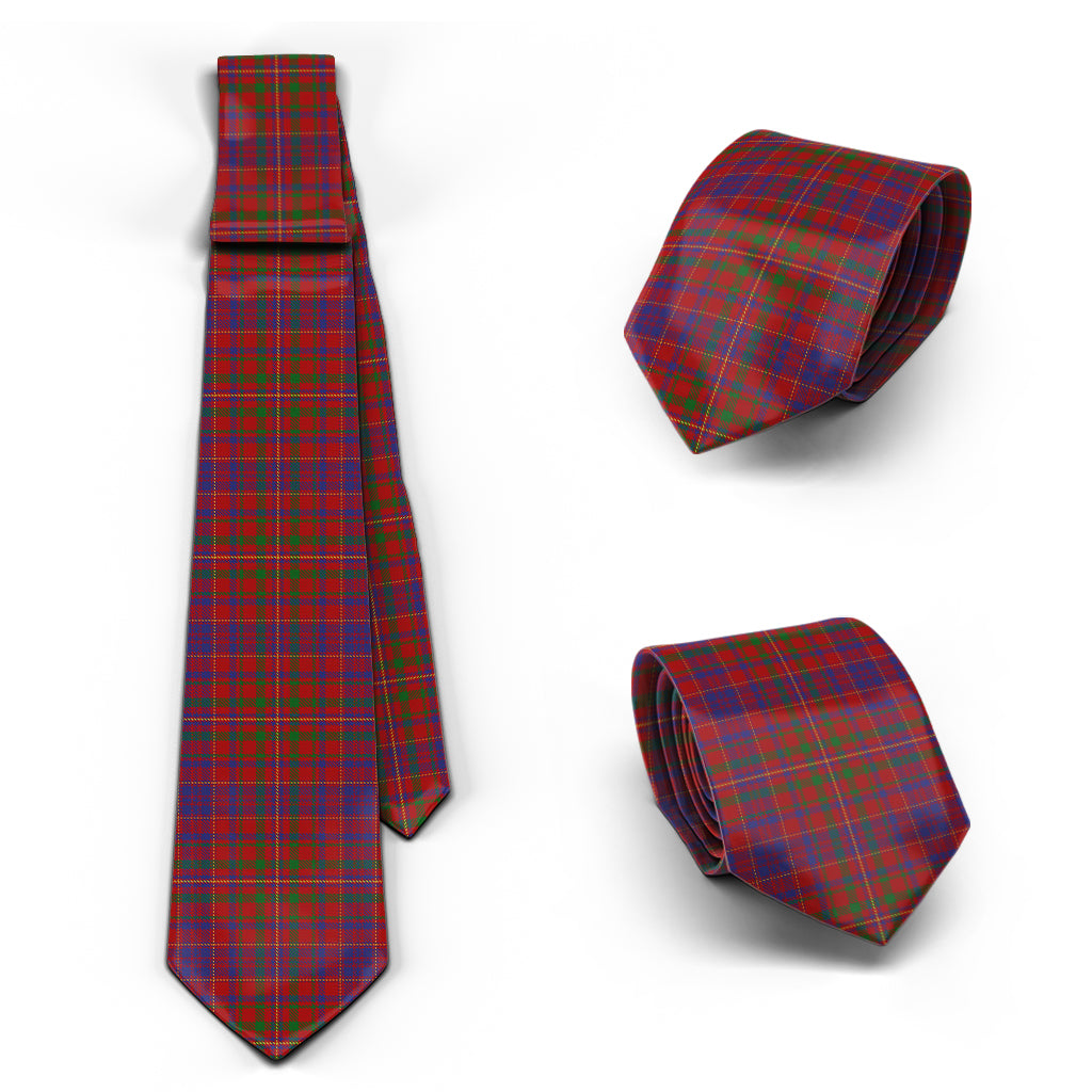 MacLeod Red Tartan Classic Necktie Necktie One Size - Tartan Vibes Clothing