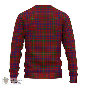 MacLeod Red Tartan Ugly Sweater with Family Crest DNA In Me Style