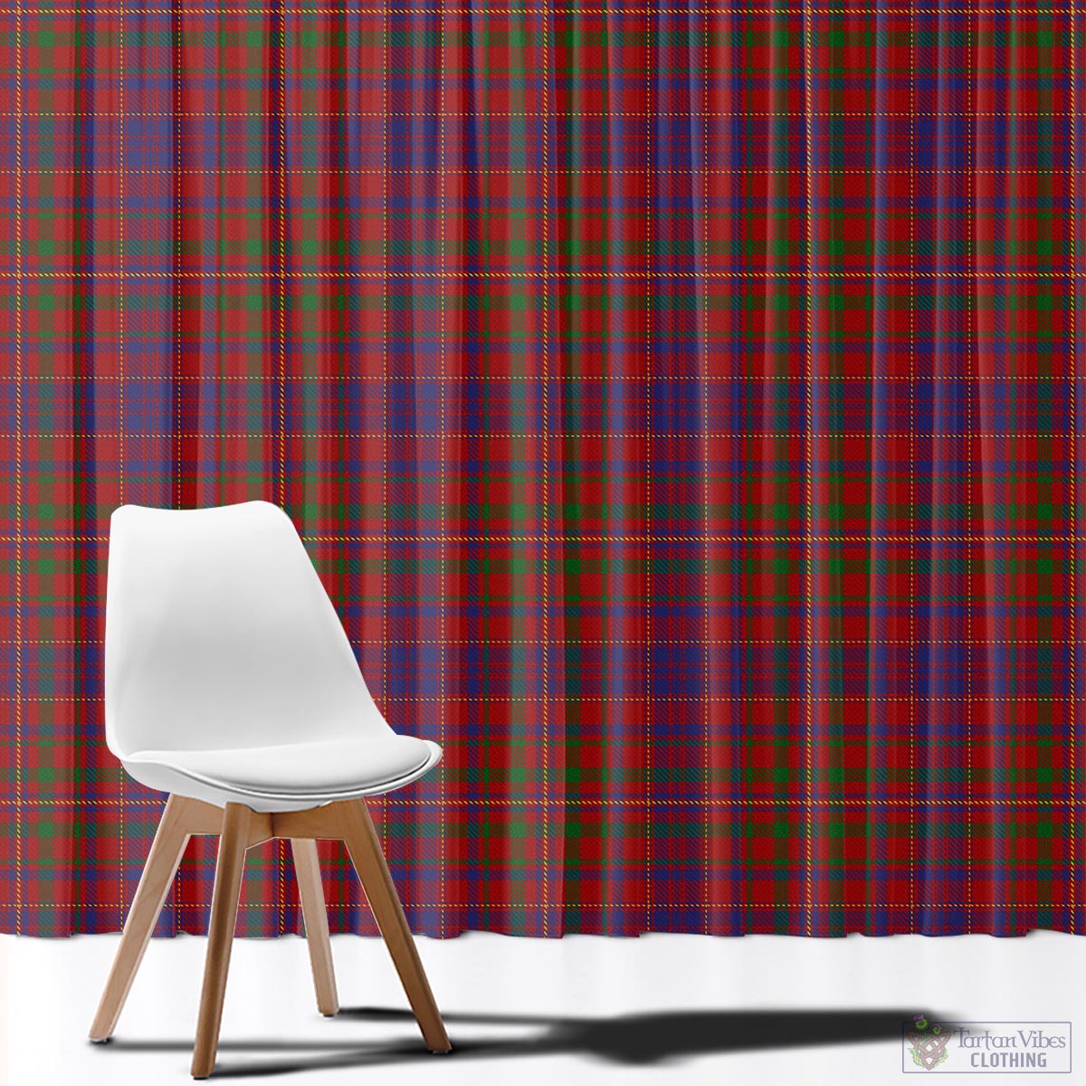 MacLeod Red Tartan Window Curtain