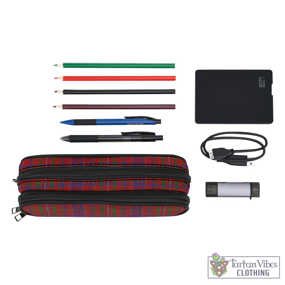 Tartan Vibes Clothing MacLeod Red Tartan Pen and Pencil Case