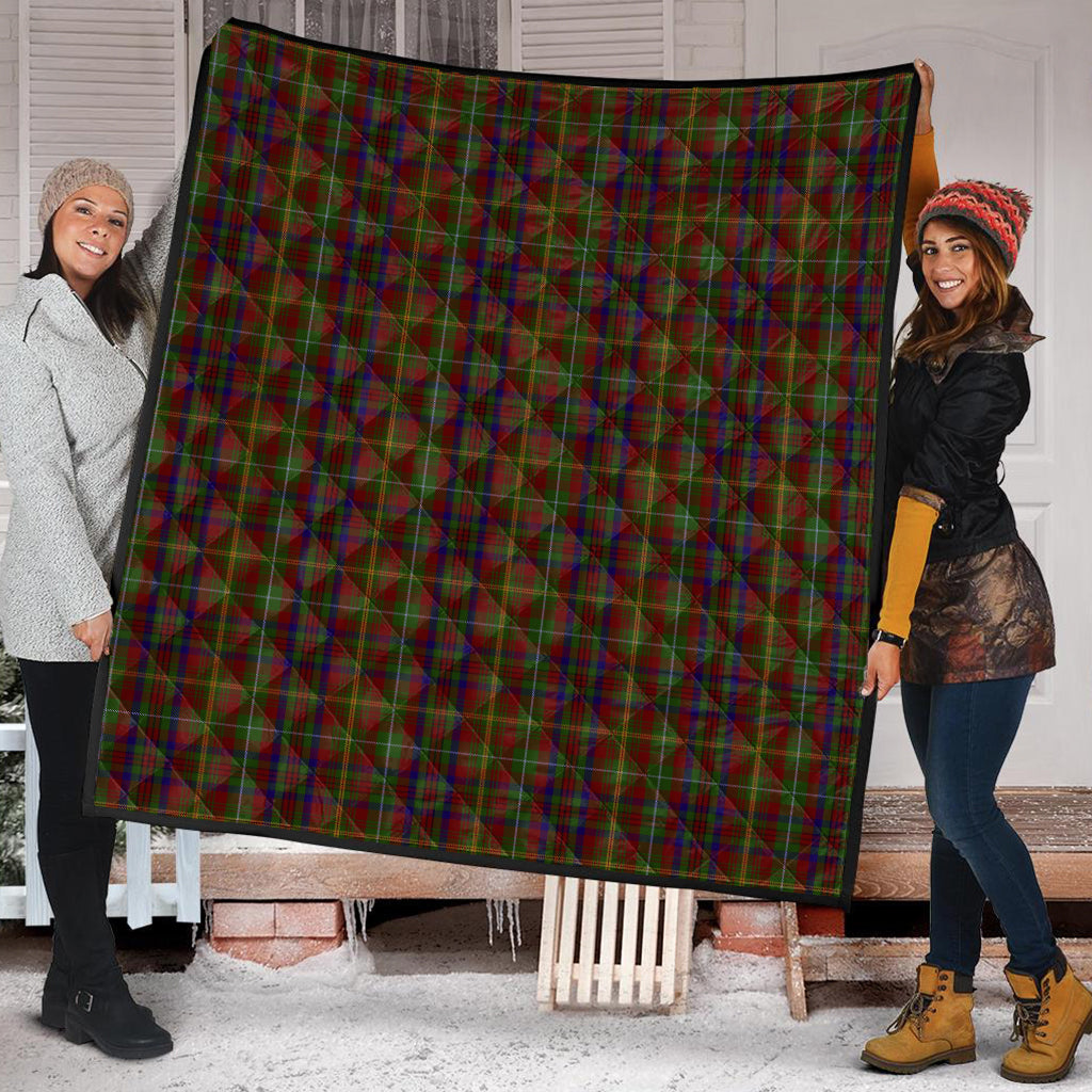 MacMaster (McMaster) Tartan Quilt Super King Quilt 91" x 110" - Tartan Vibes Clothing