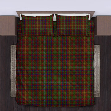 MacMaster (McMaster) Tartan Quilt Bed Set King - Tartan Vibes Clothing