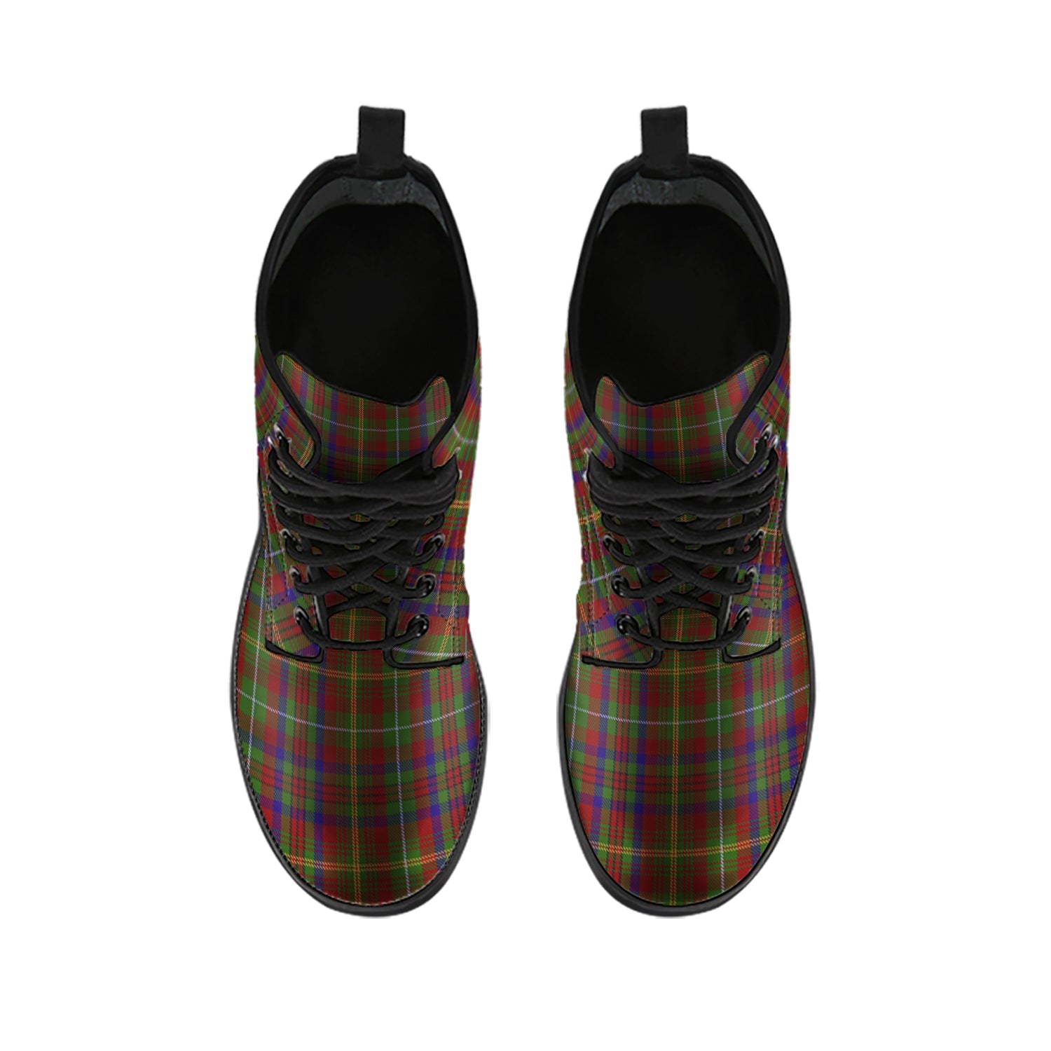 MacMaster (McMaster) Tartan Leather Boots - Tartan Vibes Clothing