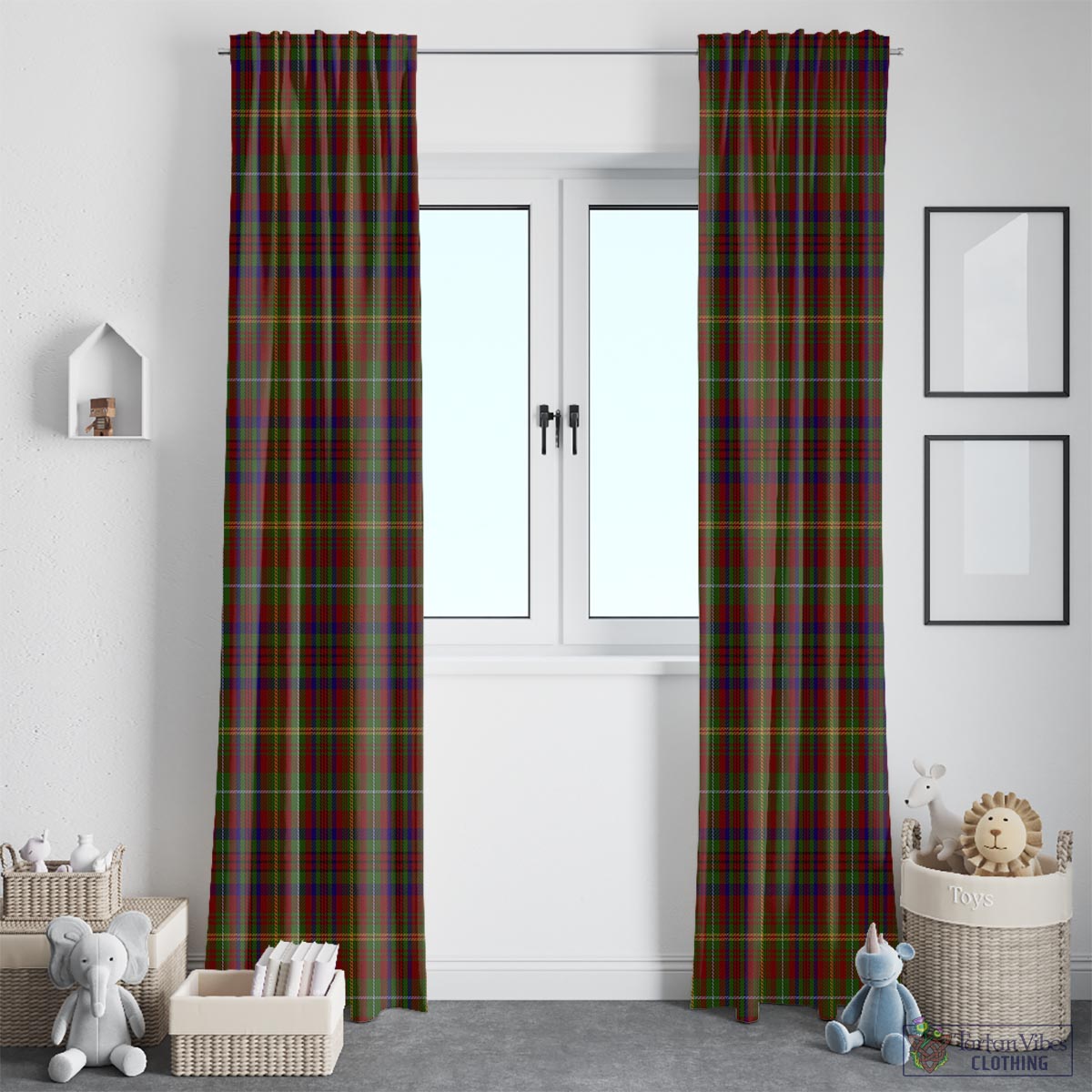 MacMaster (McMaster) Tartan Window Curtain - Tartan Vibes Clothing