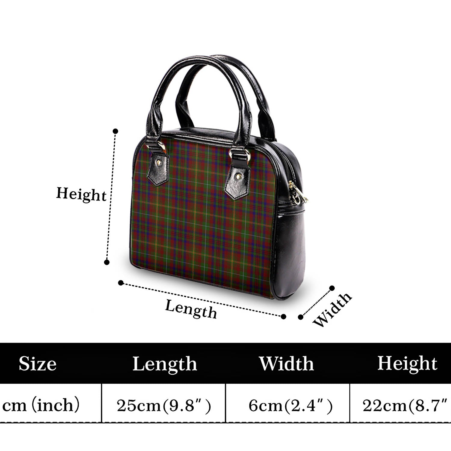 MacMaster (McMaster) Tartan Shoulder Handbags - Tartan Vibes Clothing