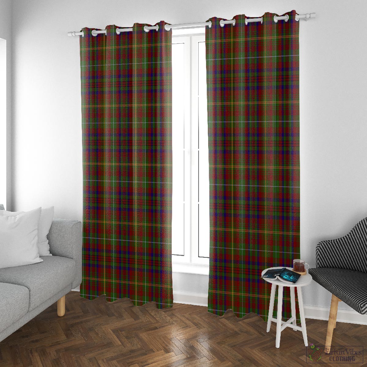 MacMaster (McMaster) Tartan Window Curtain - Tartan Vibes Clothing