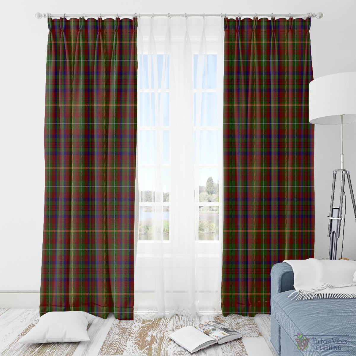 MacMaster (McMaster) Tartan Window Curtain - Tartan Vibes Clothing