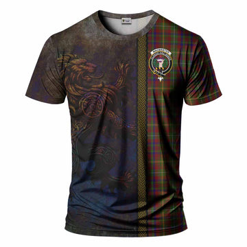 MacMaster (McMaster) Tartan Family Crest T-Shirt Alba Gu Brath Be Brave Lion Ancient Style Kid's Shirt - Tartan Vibes Clothing