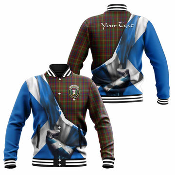 MacMaster (McMaster) Tartan Baseball Jacket with Family Crest Scotland Patriotic Style Unisex - Tartan Vibes Clothing