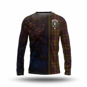 MacMaster (McMaster) Tartan Family Crest Long Sleeve T-Shirt Alba Gu Brath Be Brave Lion Ancient Style Unisex - Tartan Vibes Clothing