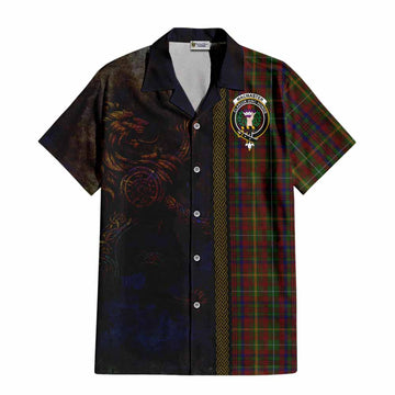 MacMaster (McMaster) Tartan Family Crest Hawaiian Shirt Alba Gu Brath Be Brave Lion Ancient Style Kid - Tartan Vibes Clothing