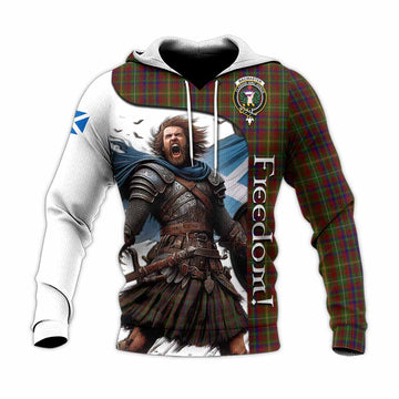 MacMaster (McMaster) Crest Tartan Knitted Hoodie Inspired by the Freedom of Scottish Warrior