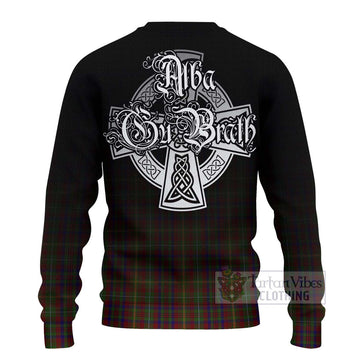 MacMaster (McMaster) Tartan Ugly Sweater Featuring Alba Gu Brath Family Crest Celtic Inspired