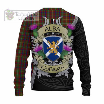 MacMaster (McMaster) Tartan Family Crest Knitted Sweater Lion Rampant Royal Thistle Shield Celtic Inspired - Tartan Vibes Clothing