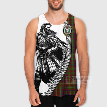 MacMaster (McMaster) Tartan Clan Crest Men's Tank Top with Highlander Warrior Celtic Style