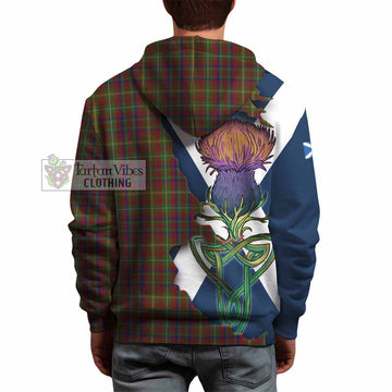 MacMaster (McMaster) Tartan Family Crest Hoodie Scottish Thistle Celtic Inspired - Tartan Vibes Clothing