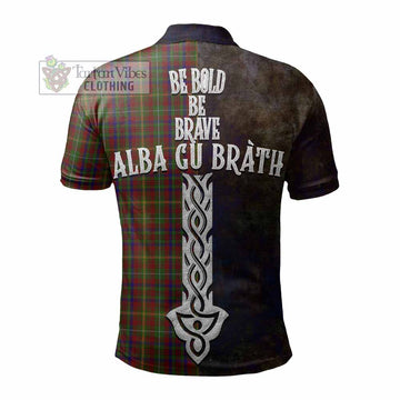 MacMaster (McMaster) Tartan Family Crest Polo Shirt Alba Gu Brath Be Brave Lion Ancient Style - Tartan Vibes Clothing