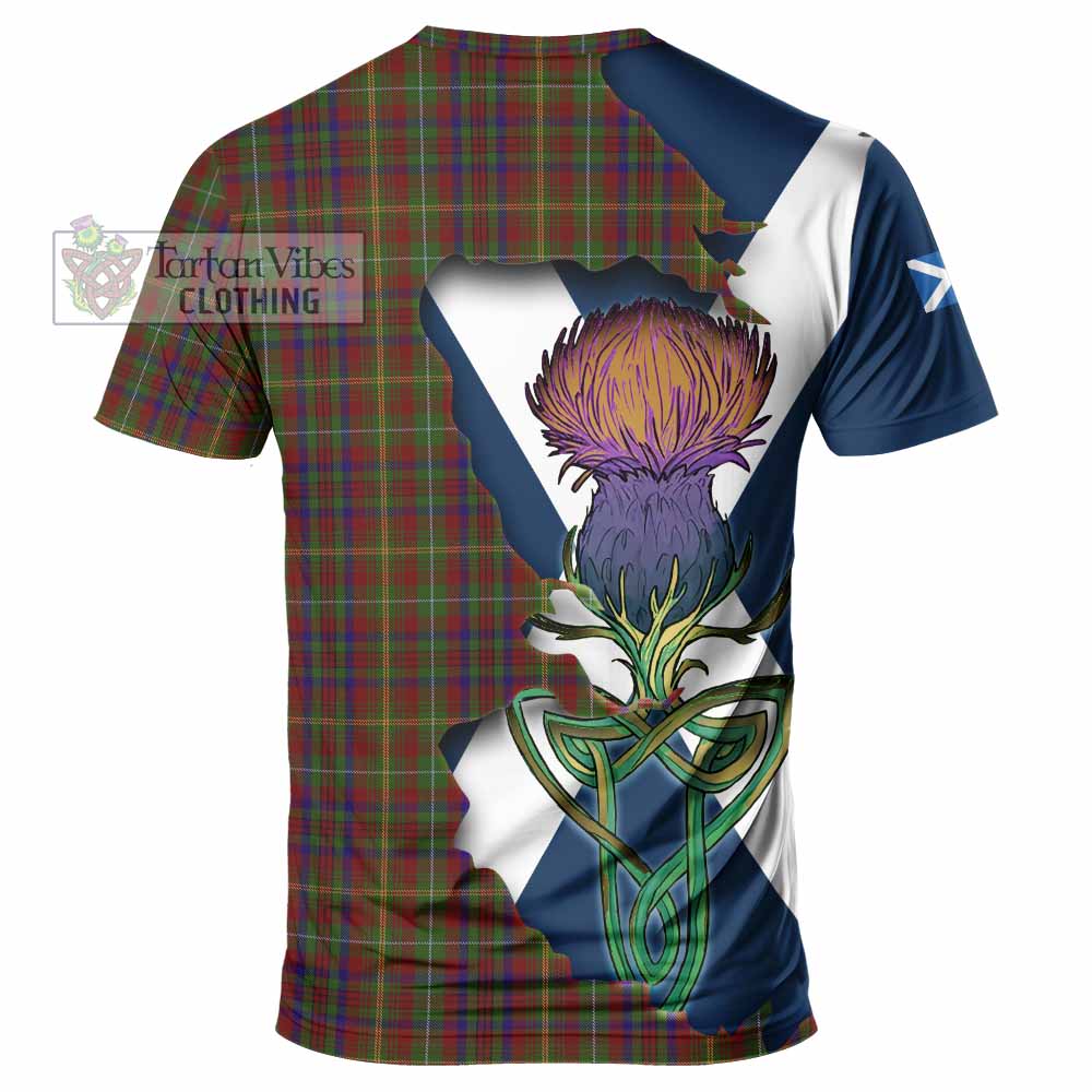 MacMaster (McMaster) Tartan Family Crest T-Shirt Scottish Thistle Celtic Inspired - Tartan Vibes Clothing