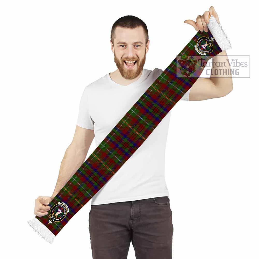 MacMaster (McMaster) Tartan Ruffneck Scarf with Family Crest - Tartan Vibes Clothing
