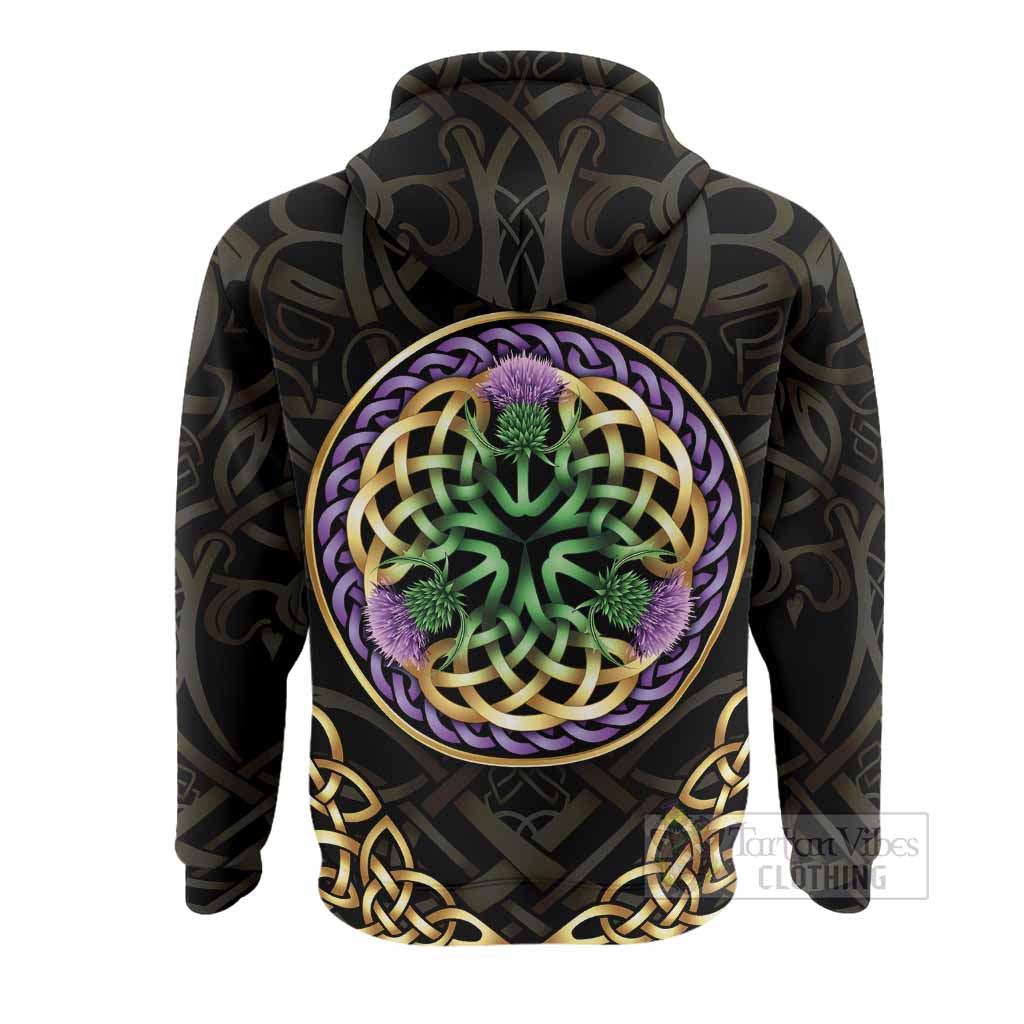 MacMaster (McMaster) Clan Crest Hoodie Celtic Scottish Thistle - Tartan Vibes Clothing