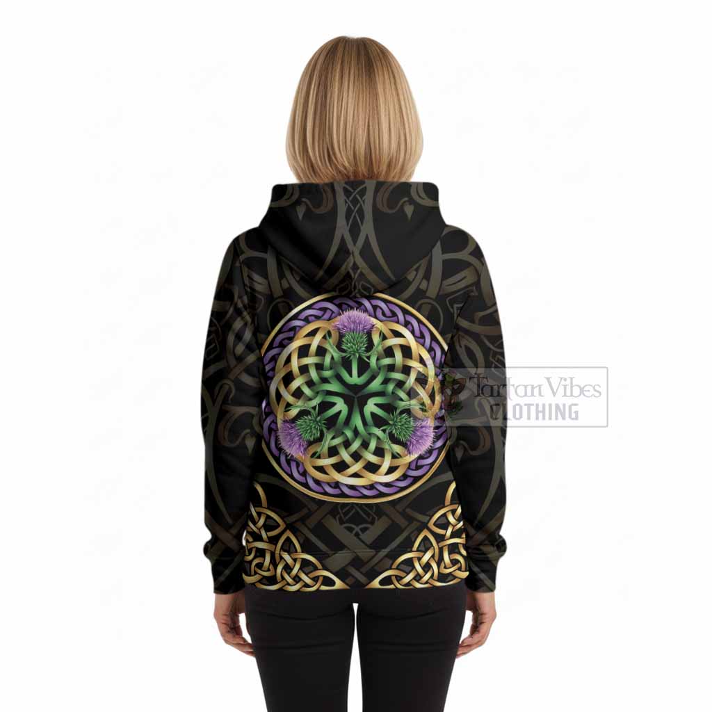 MacMaster (McMaster) Clan Crest Hoodie Celtic Scottish Thistle - Tartan Vibes Clothing