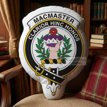 MacMaster (McMaster) Clan Crest Shaped Throw Pillow, Scottish Clan Badge Decorative Pillow - Tartan Vibes Clothing