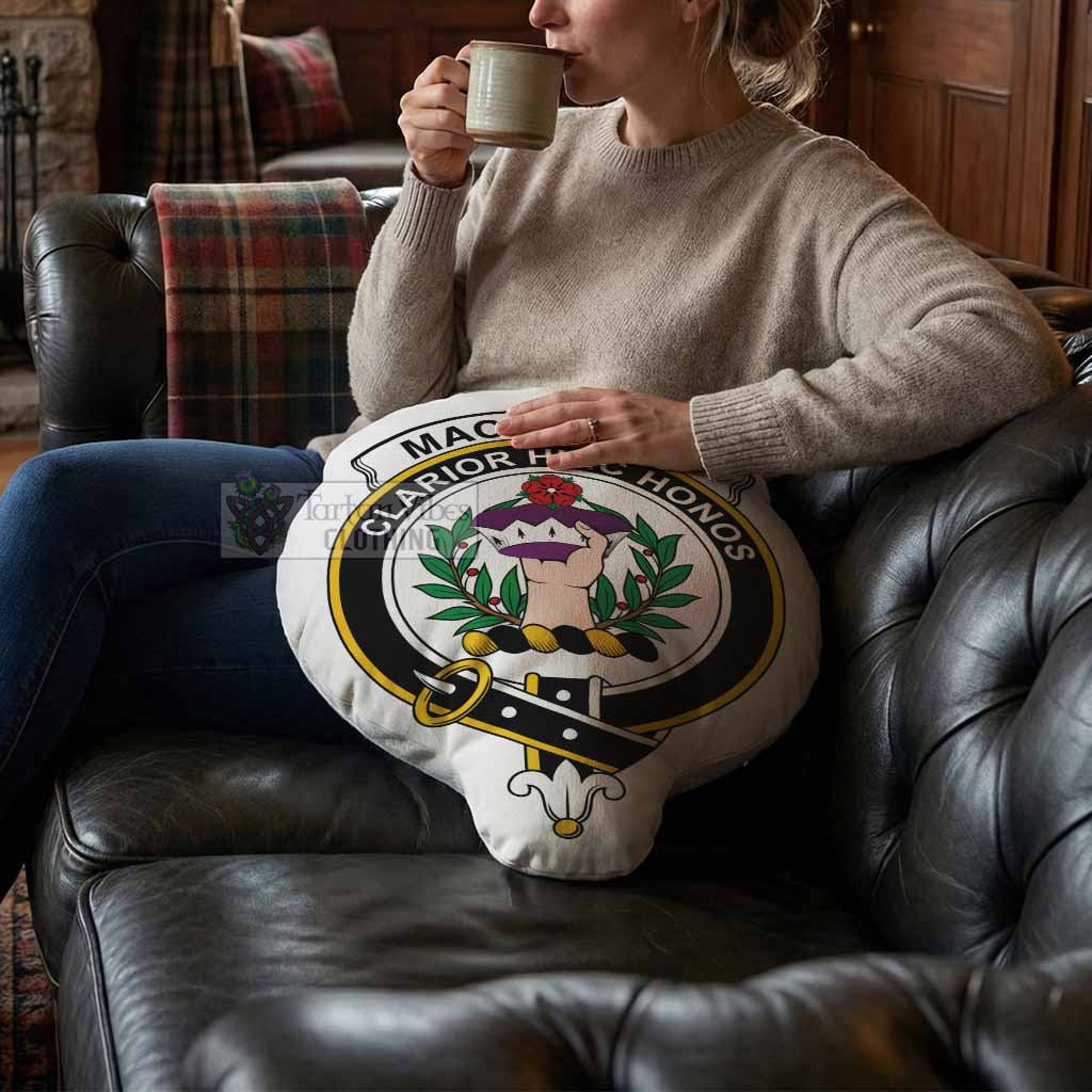 MacMaster (McMaster) Clan Crest Shaped Throw Pillow, Scottish Clan Badge Decorative Pillow - Tartan Vibes Clothing