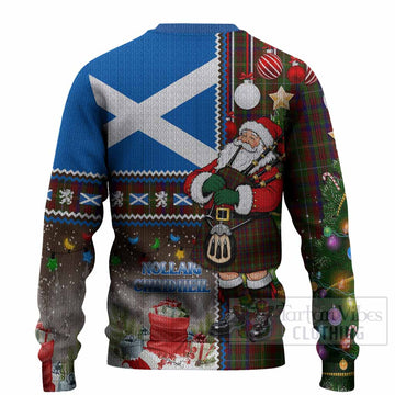 MacMaster (McMaster) Tartan Crest Christmas Ugly Sweater Nollaig Chridheil Patchwork Style - Tartan Vibes Clothing