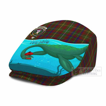 MacMaster (McMaster) Tartan Crest Flat Cap, Jeff Cap Nessie Under Water - Tartan Vibes Clothing