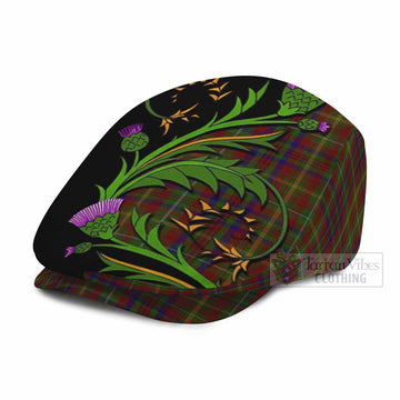 MacMaster (McMaster) Tartan Flat Cap, Jeff Cap Scottish Thistle Pride Heritage Art - Tartan Vibes Clothing