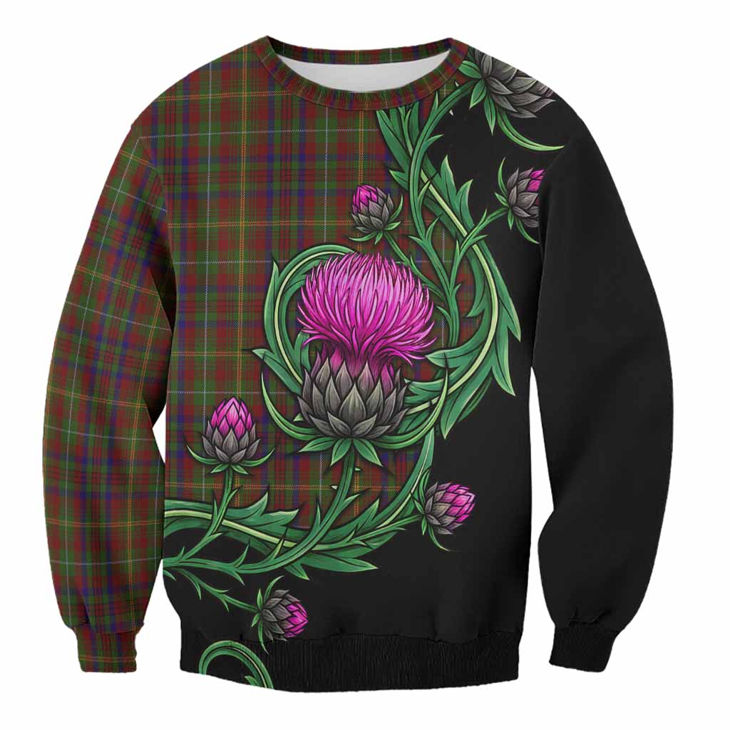 MacMaster (McMaster) Tartan Sweatshirt Resilient Scottish Thistle Unisex - Tartan Vibes Clothing
