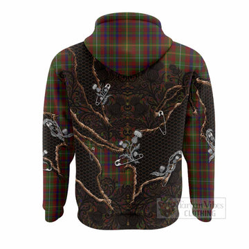 MacMaster (McMaster) Tartan Thistle Dark Gothic Hoodie - Tartan Vibes Clothing