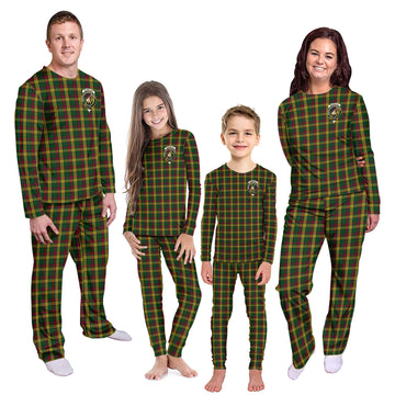 MacMillan (McMillan) Tartan Pajamas Family Set with Family Crest