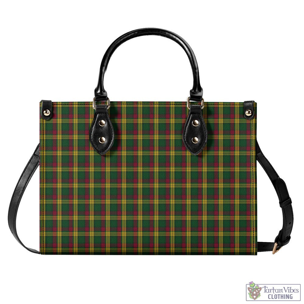 MacMillan (McMillan) Tartan Luxury Leather Handbags L - Tartan Vibes Clothing