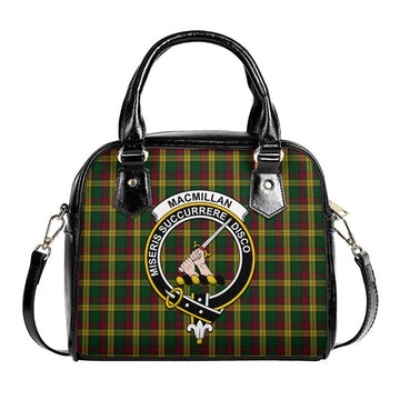 MacMillan (McMillan) Tartan Shoulder Handbags with Family Crest