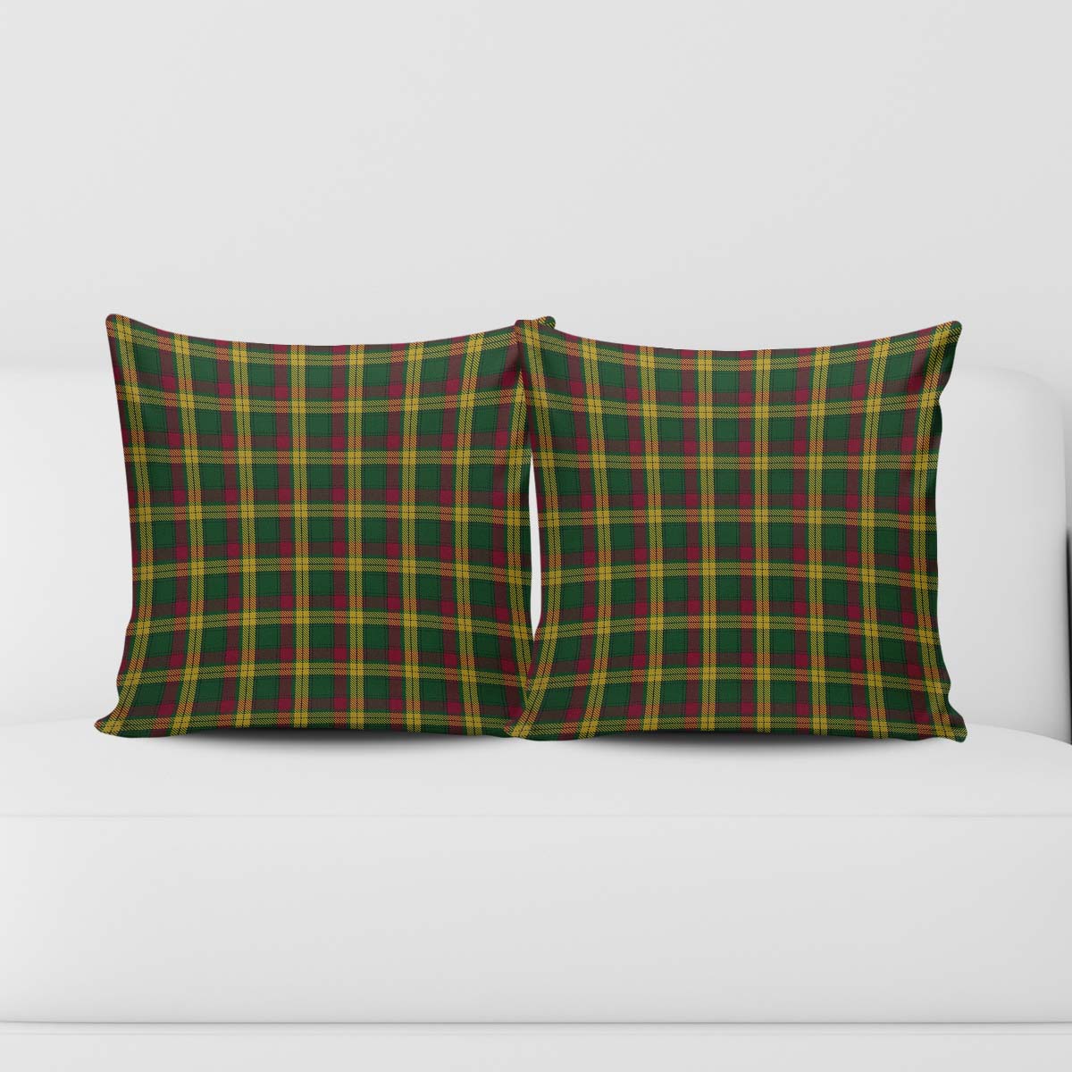 MacMillan Ancient Tartan Pillow Cover Square Pillow Cover - Tartanvibesclothing