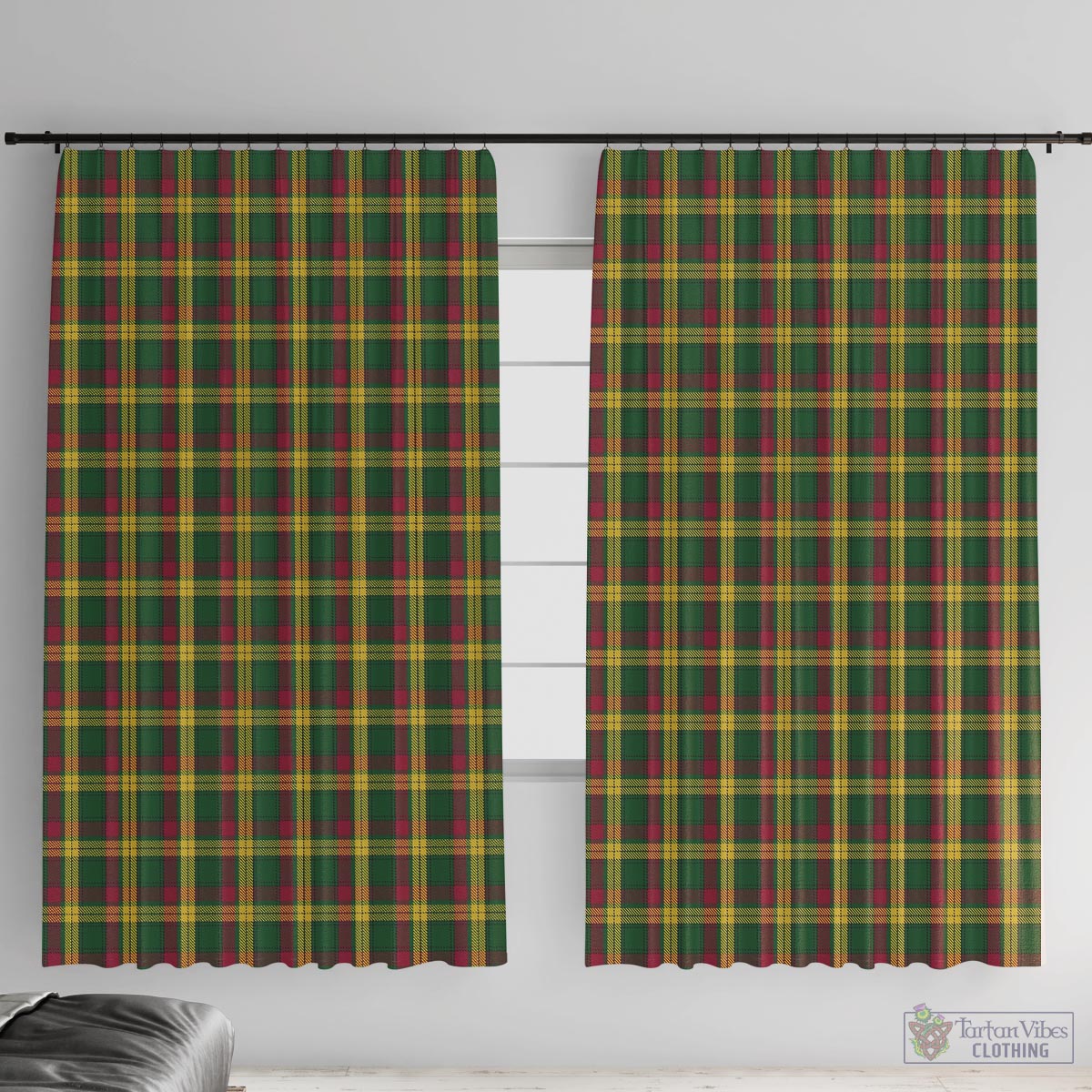 MacMillan (McMillan) Tartan Window Curtain With Grommets - Tartan Vibes Clothing