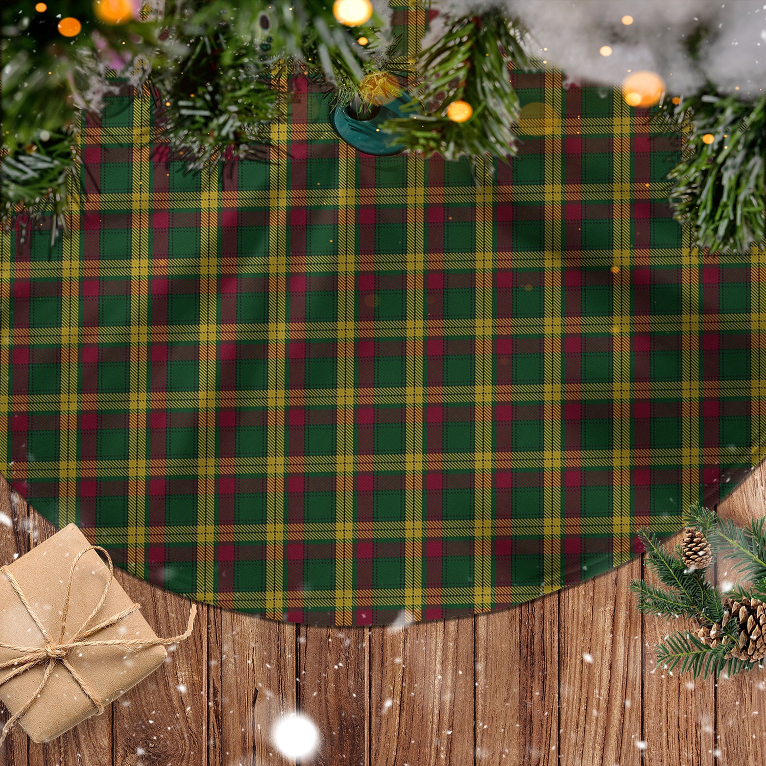 MacMillan Ancient Tartan Christmas Tree Skirt - Tartanvibesclothing